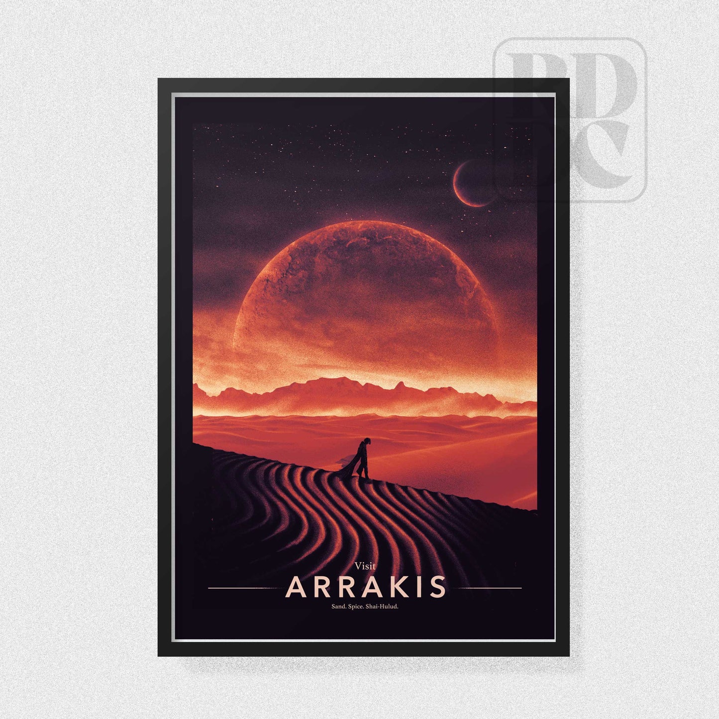 Arrakis Poster - Dune Art Print