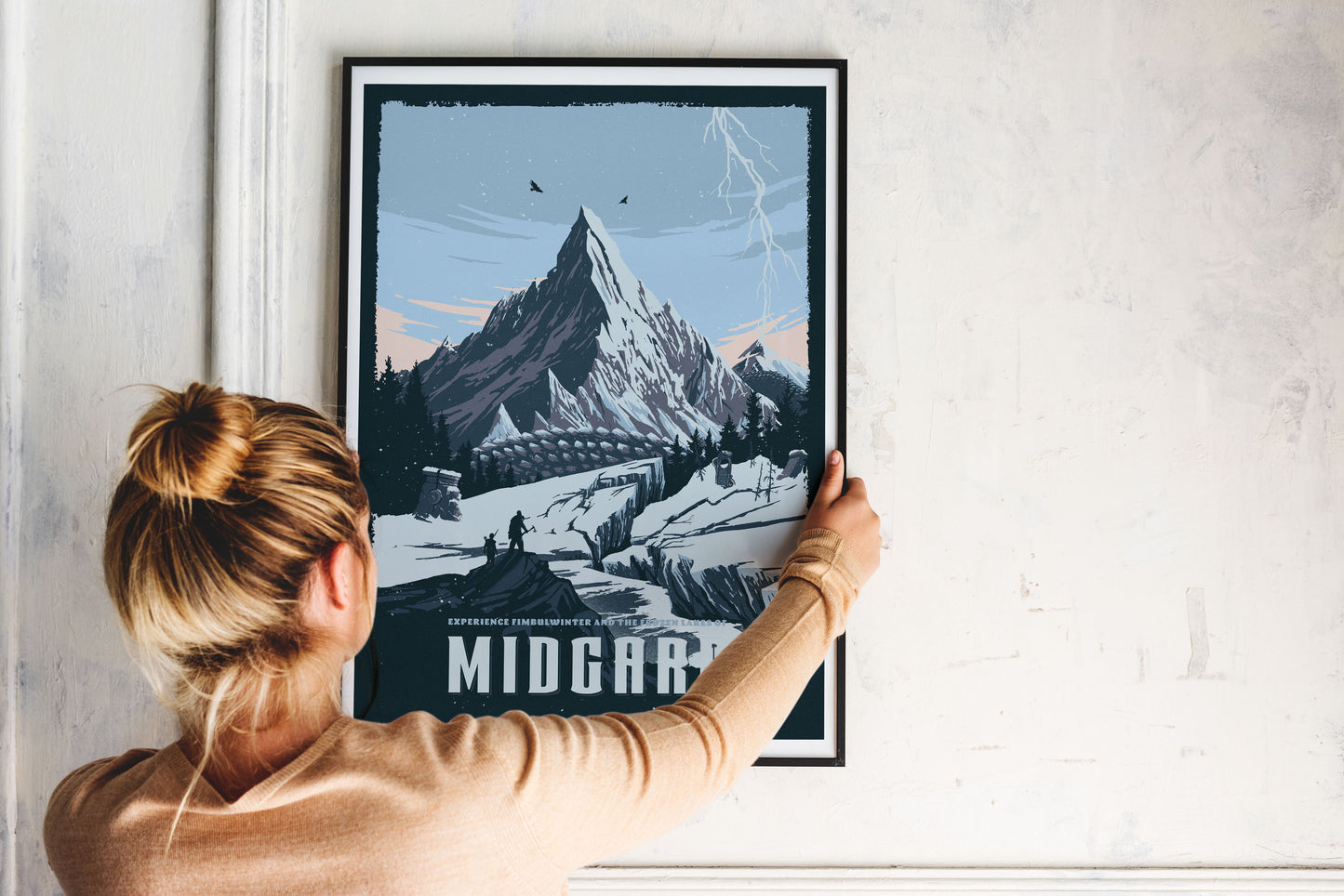 Midgard Travel Poster - God of War Art Print