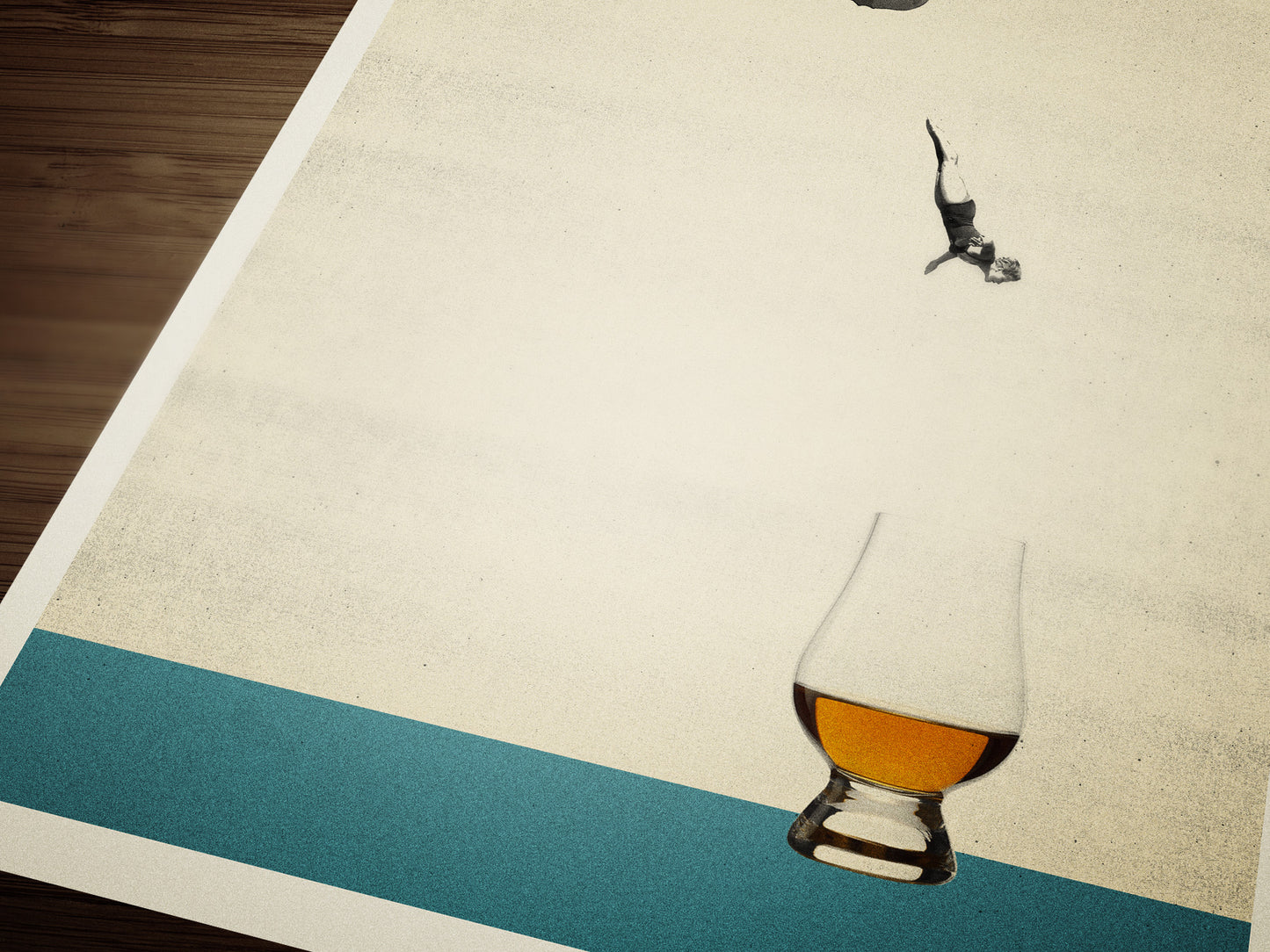 'Dive' - Whisky Wall Art