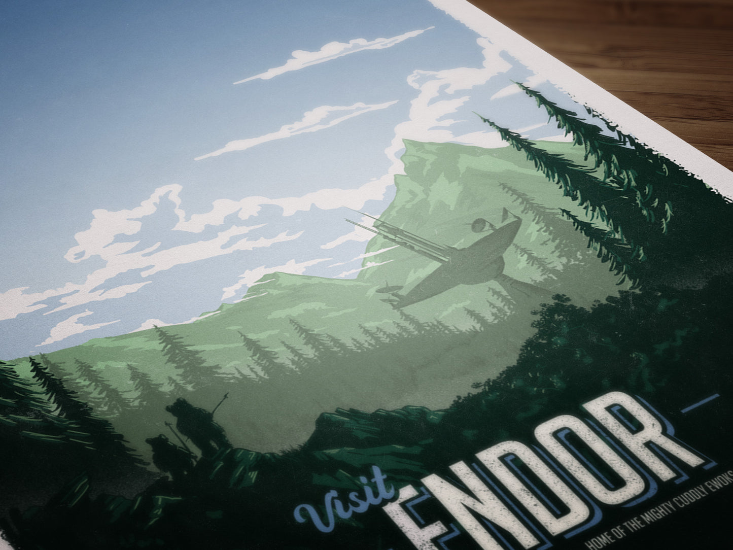 Endor Travel Poster