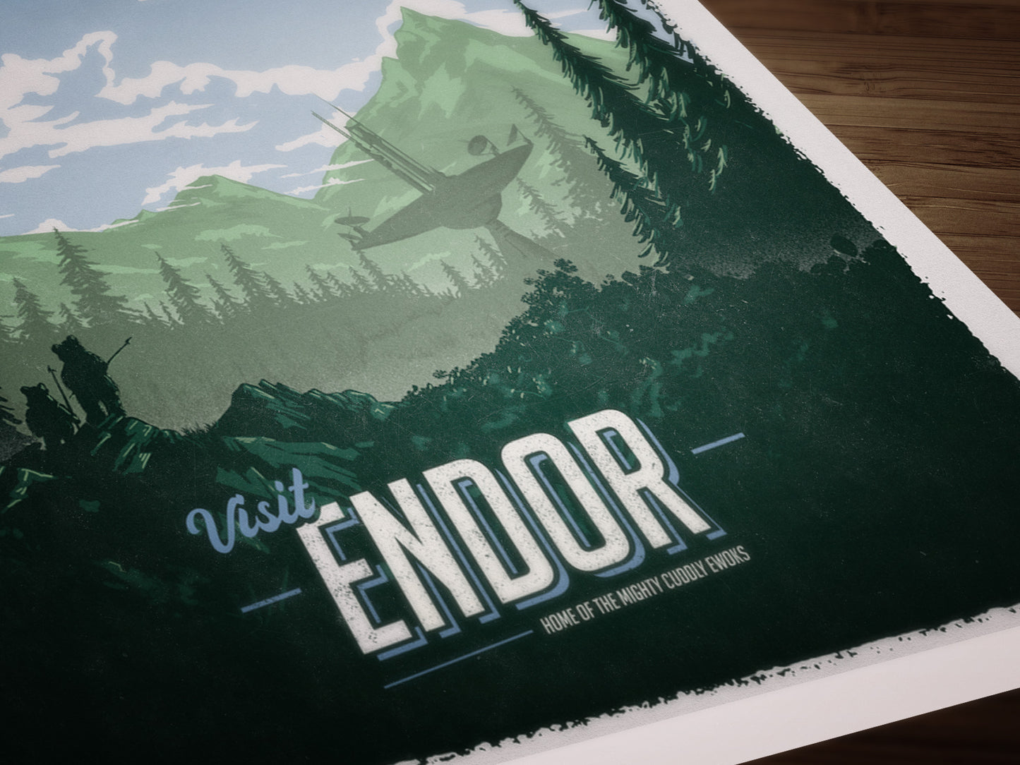 Endor Travel Poster