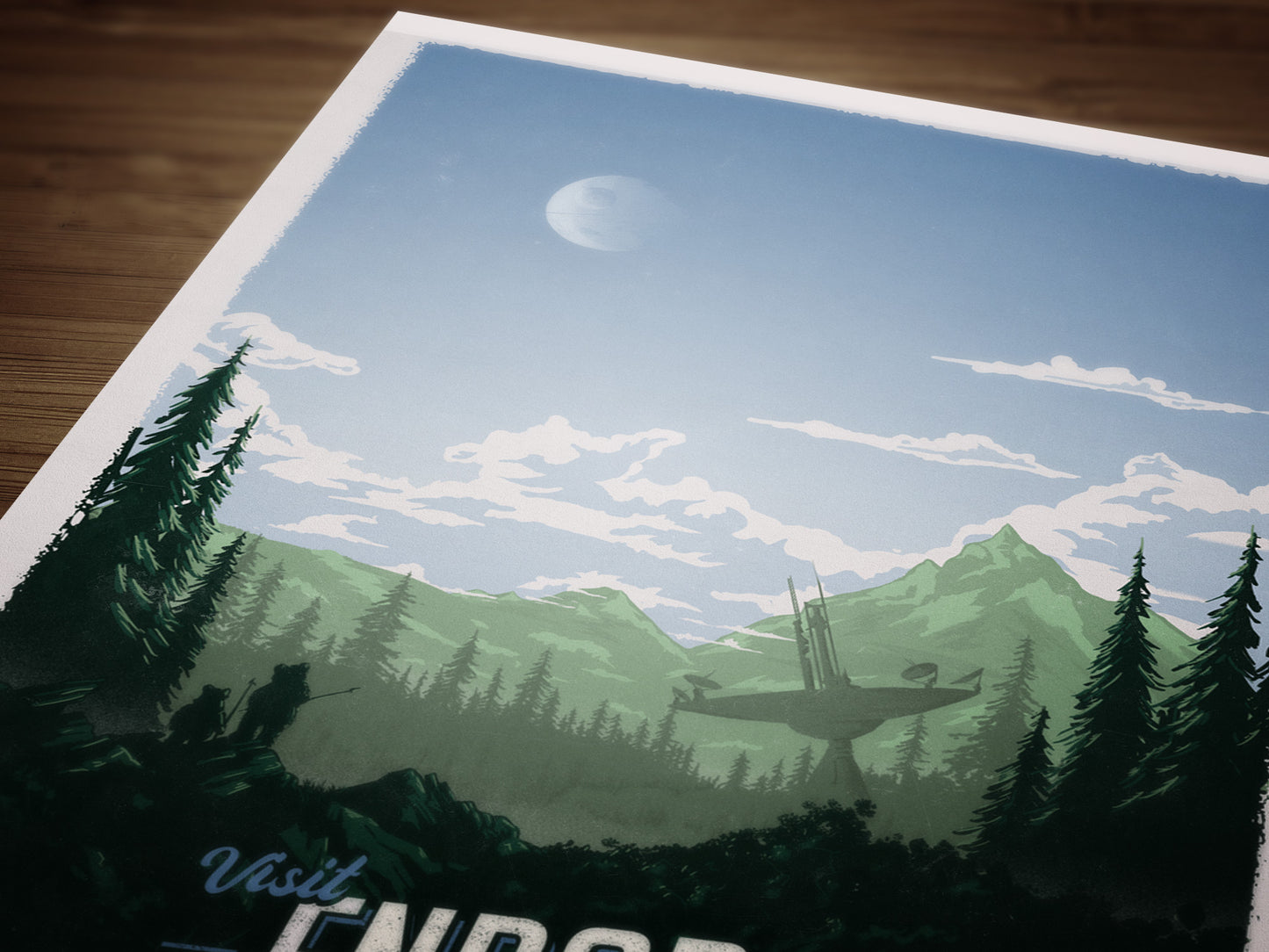 Endor Travel Poster