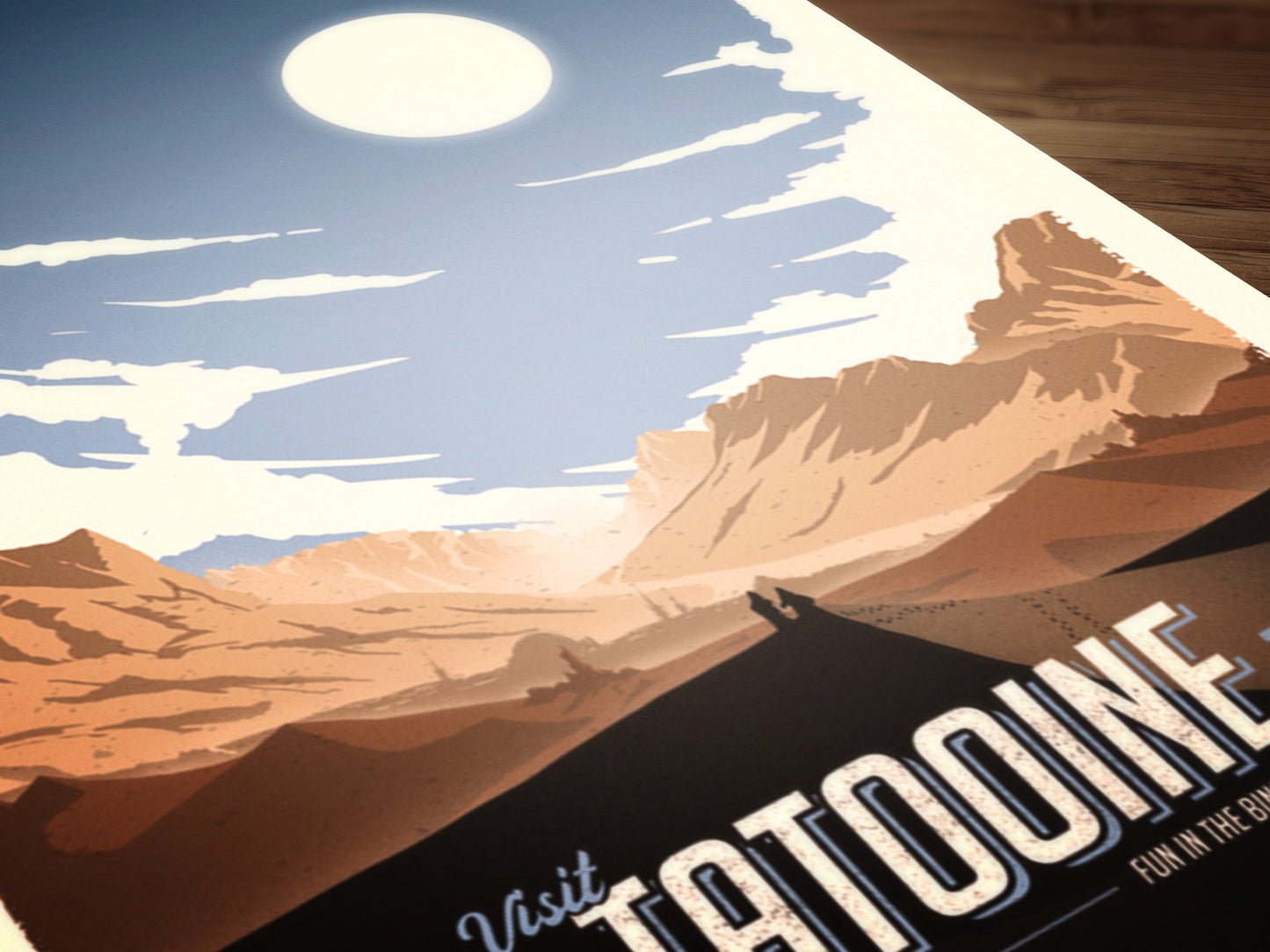 Tatooine Travel Poster