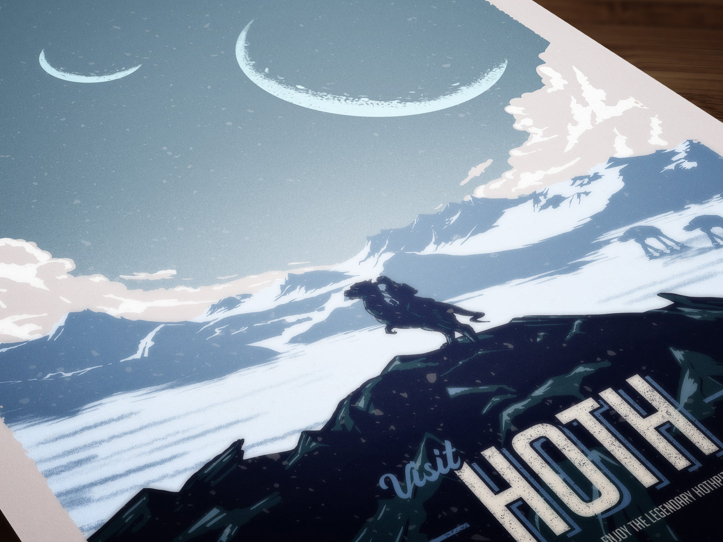 Hoth Travel Poster