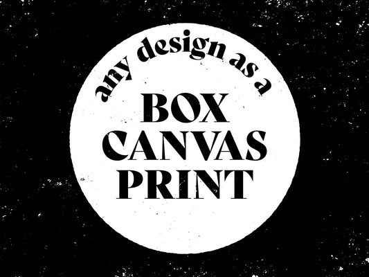 Any Design as a Canvas Print