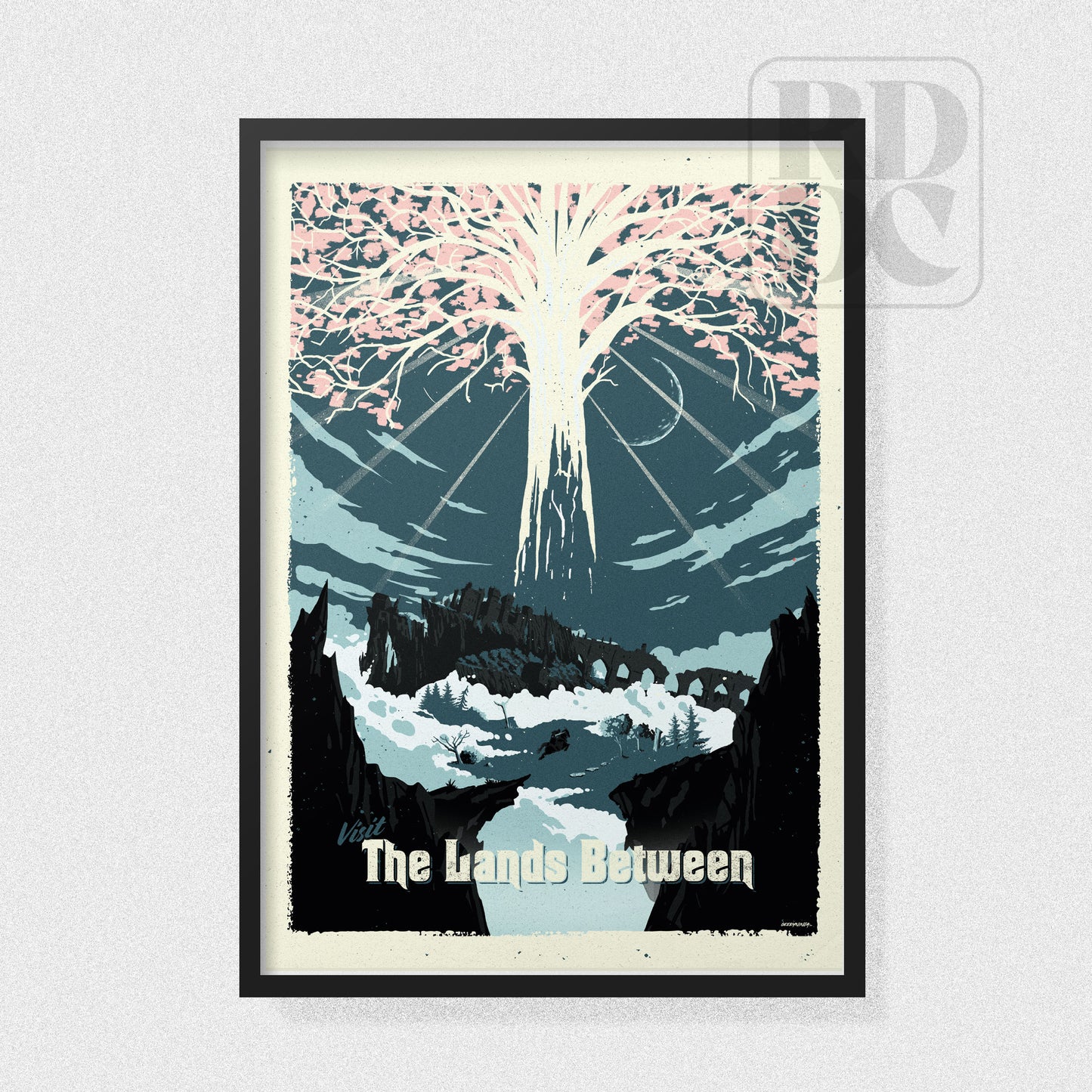 Elden Ring Poster - Elden Ring Travel Poster -