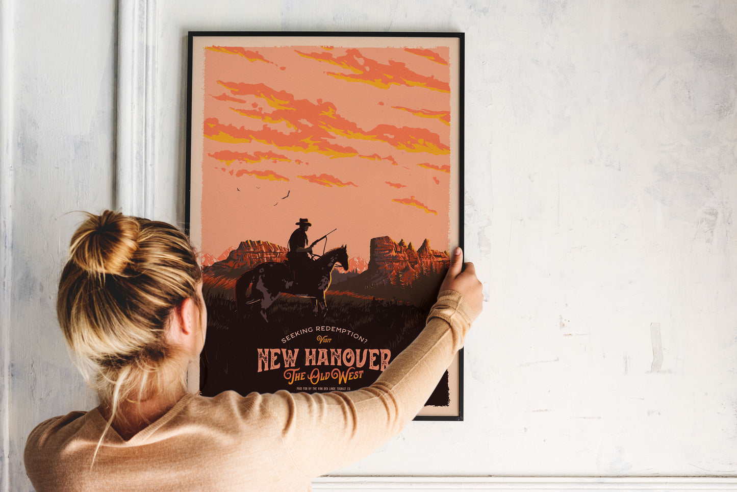 New Hanover Poster - Red Dead Redemption Art Print