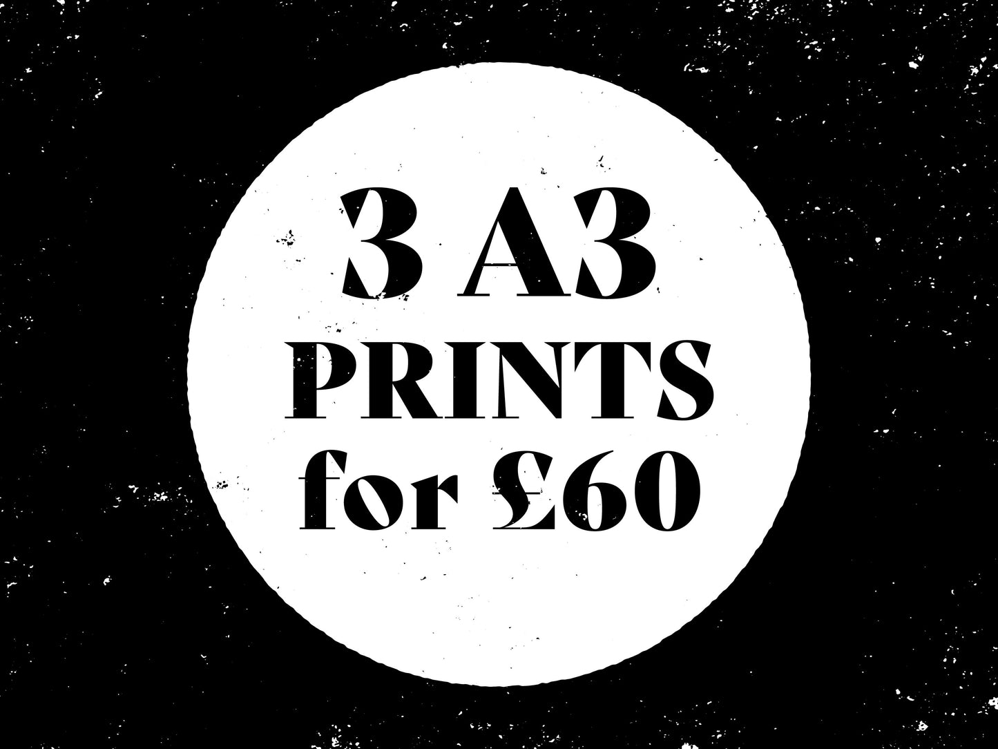 POSTER BUNDLE - 3 A3 Prints Bundle - Wall Art Print Set - Set of 3 Posters
