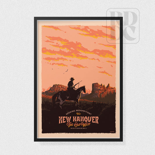 New Hanover Poster - Red Dead Redemption Art Print