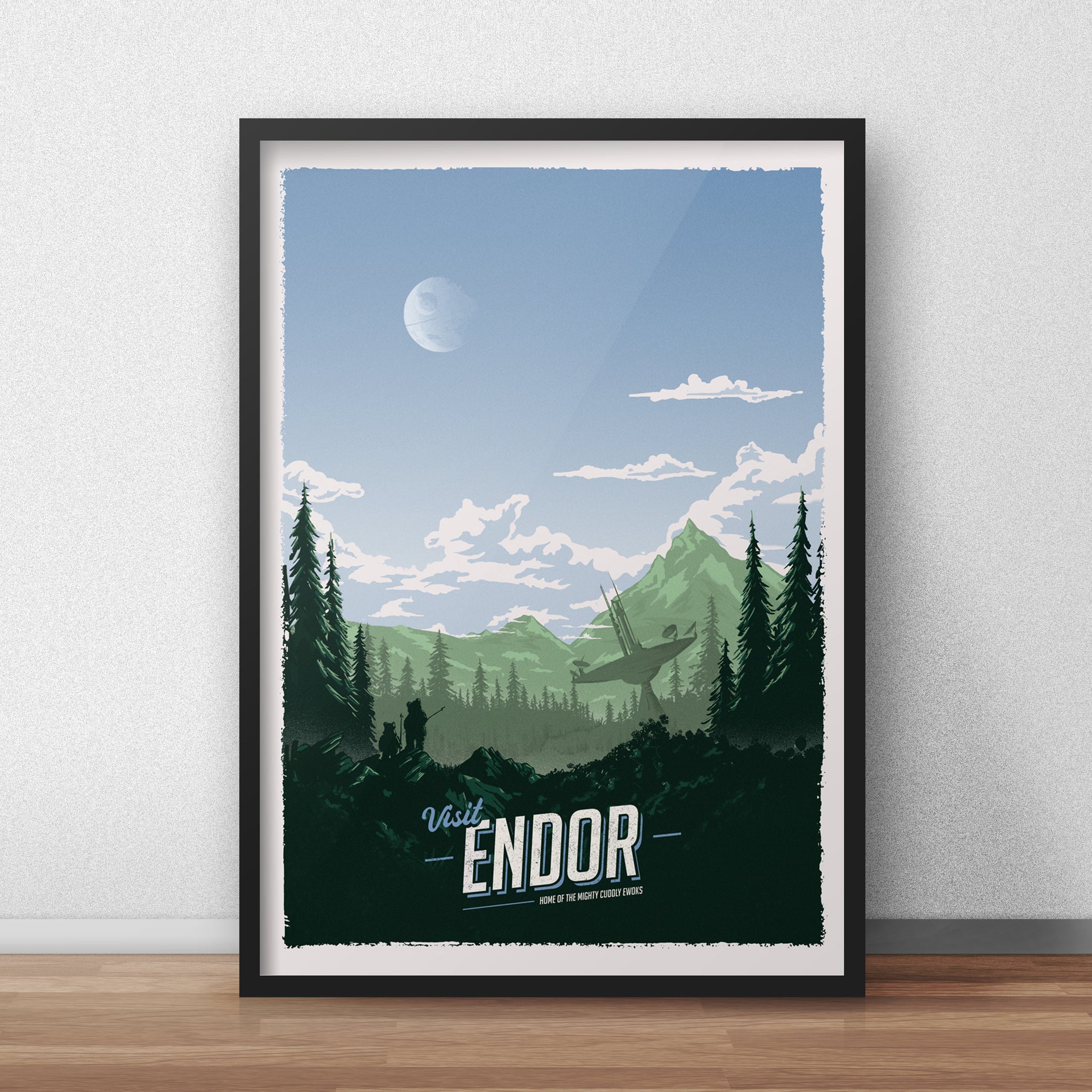 Endor Travel Poster